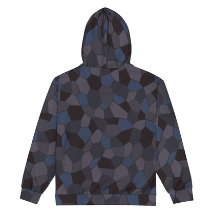 German WW1 Lozenge Aircraft Night CAMO Unisex zip hoodie - Zip Hoodie