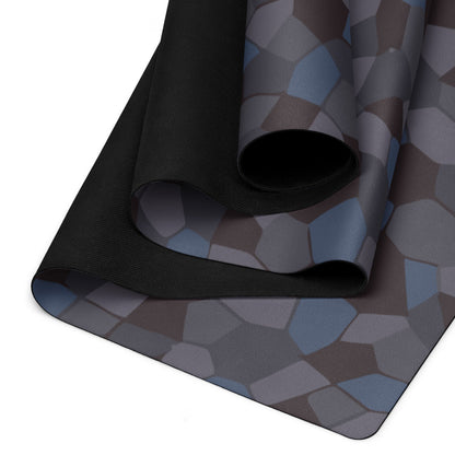 German WW1 Lozenge Aircraft Night CAMO Yoga mat - Mat