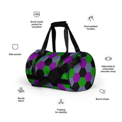 German WW1 Lozenge Night Operations CAMO gym bag - Gym Bag