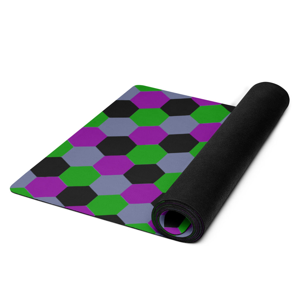 German WW1 Lozenge Night Operations CAMO Yoga mat - Mat