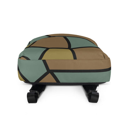 German WW1 Turtle Shell Trench Stahlhelm CAMO Backpack