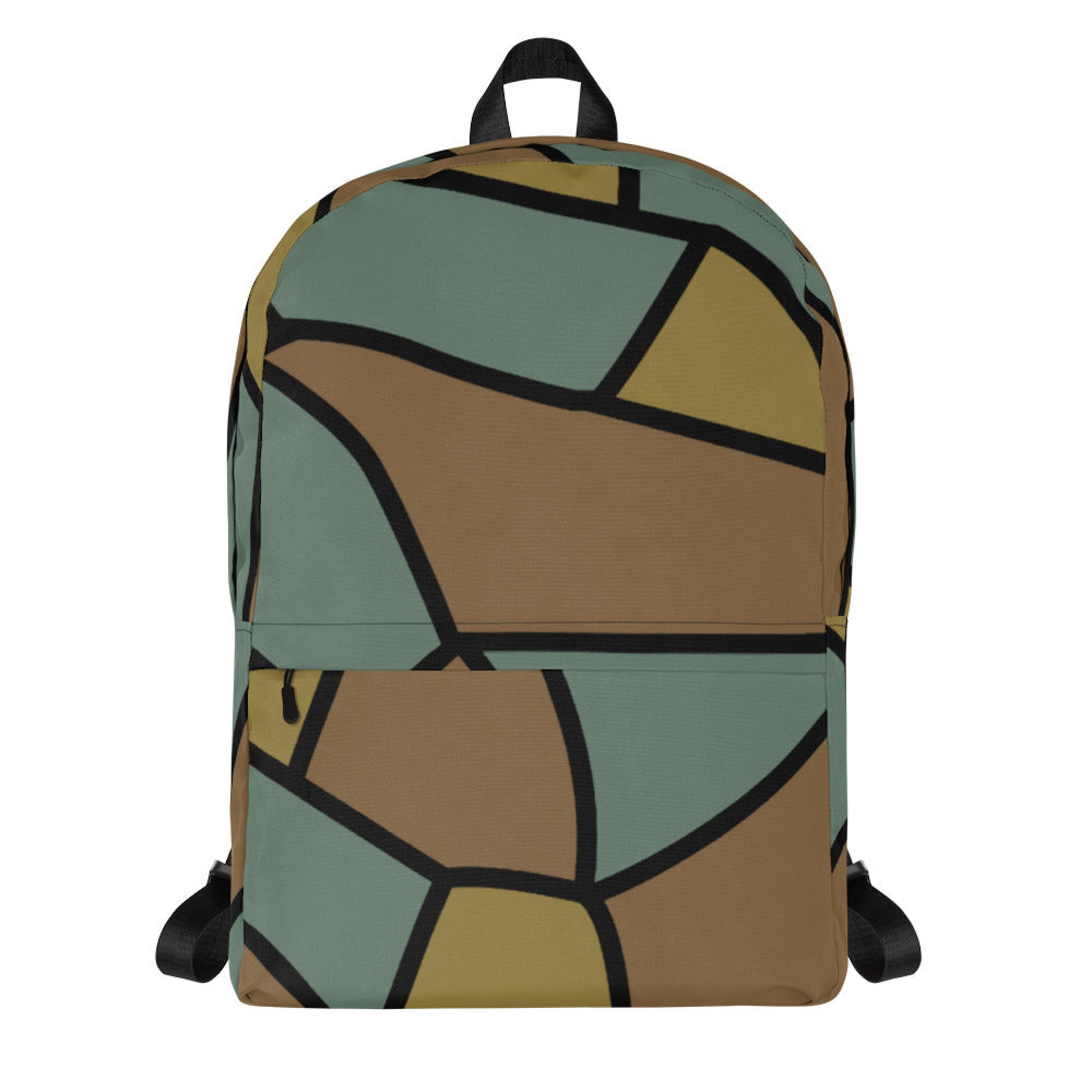 German WW1 Turtle Shell Trench Stahlhelm CAMO Backpack