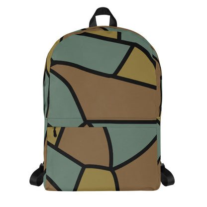 German WW1 Turtle Shell Trench Stahlhelm CAMO Backpack