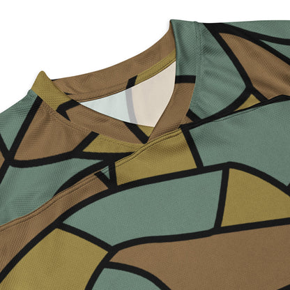 German WW1 Turtle Shell Trench Stahlhelm CAMO hockey fan jersey Hockey Jerseys