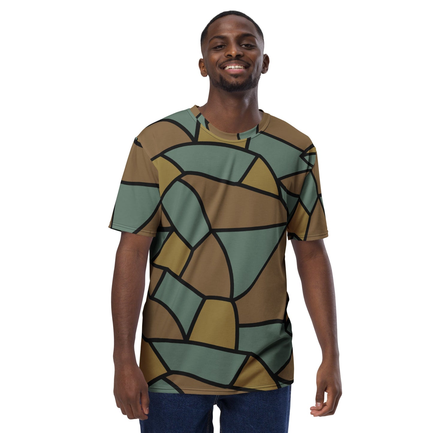 German WW1 Turtle Shell Trench Stahlhelm CAMO Mens t shirt T Shirts