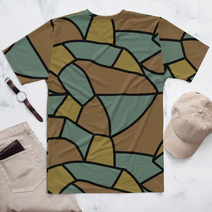 German WW1 Turtle Shell Trench Stahlhelm CAMO Mens t shirt T Shirts