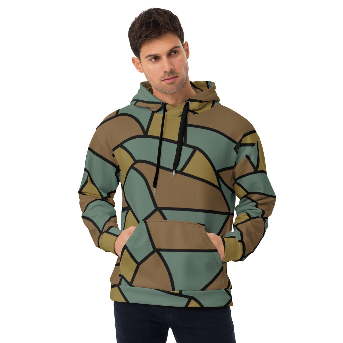 German WW1 Turtle Shell Trench Stahlhelm CAMO Unisex Hoodie 2XS Hoodies