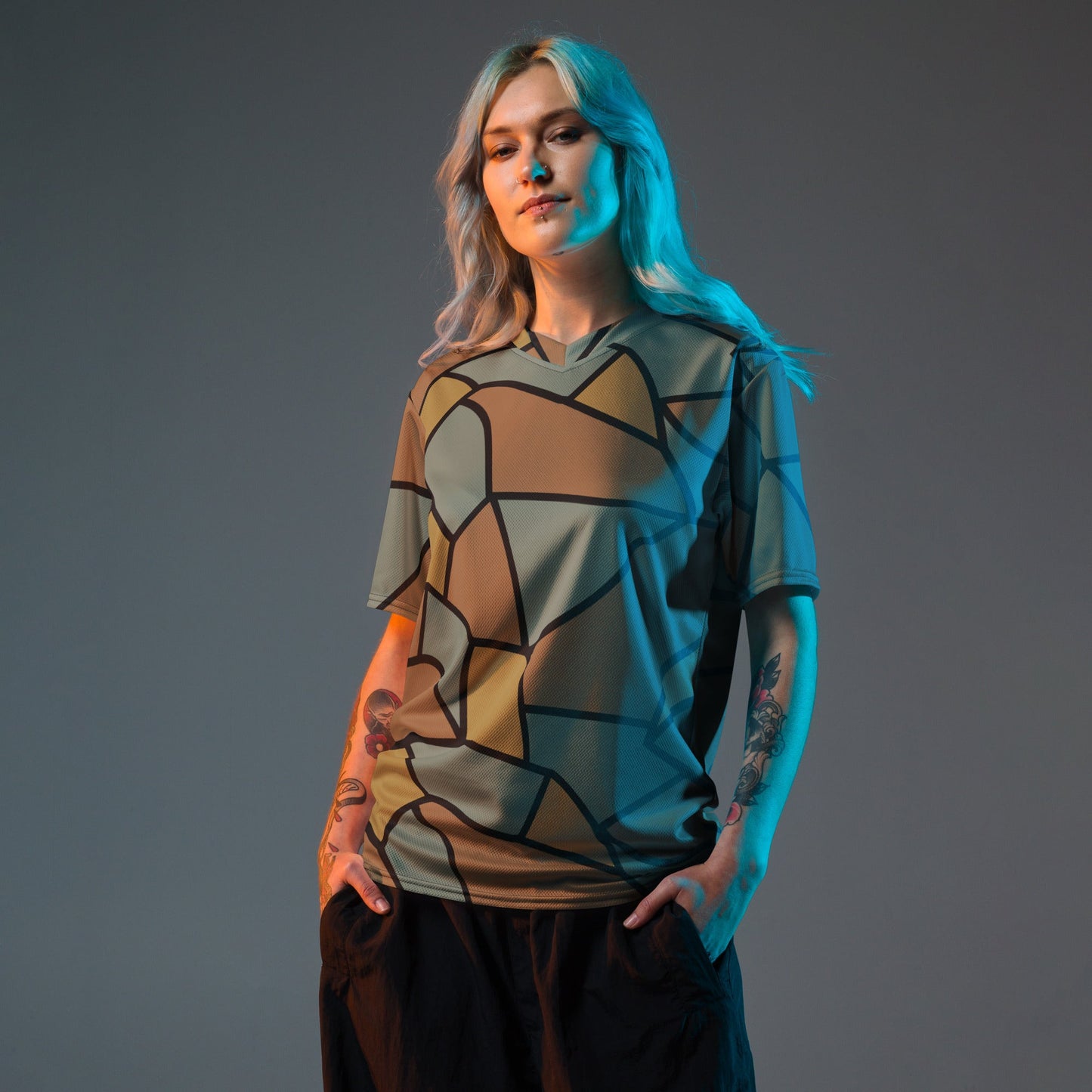 German WW1 Turtle Shell Trench Stahlhelm CAMO unisex sports jersey Sports Jerseys