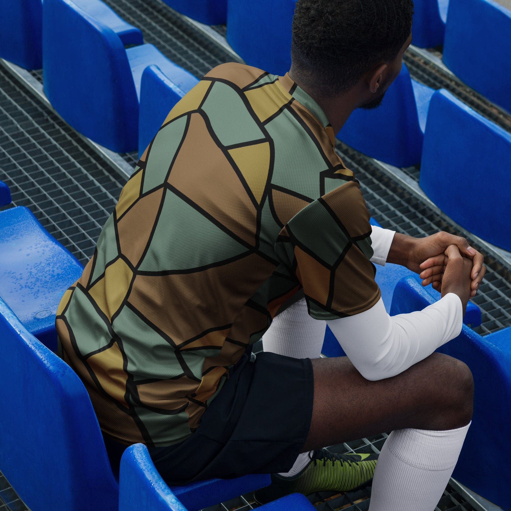 German WW1 Turtle Shell Trench Stahlhelm CAMO unisex sports jersey Sports Jerseys