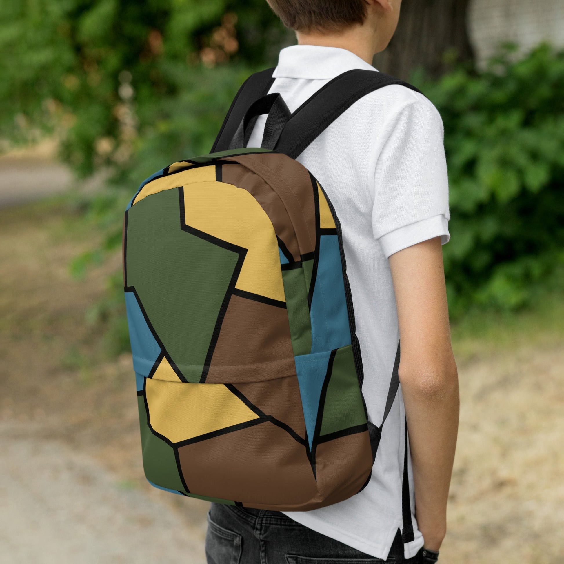 German WW1 Turtle Shell Trench Stahlhelm v2 CAMO Backpack
