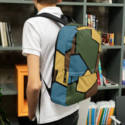 Turtle Shell Stahlhelm Sky CAMO Backpack - Bag