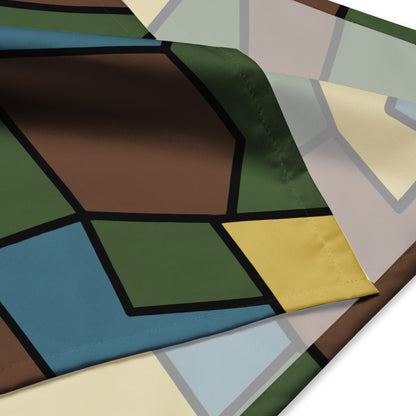 German WW1 Turtle Shell Trench Stahlhelm v2 CAMO bandana - Bandana