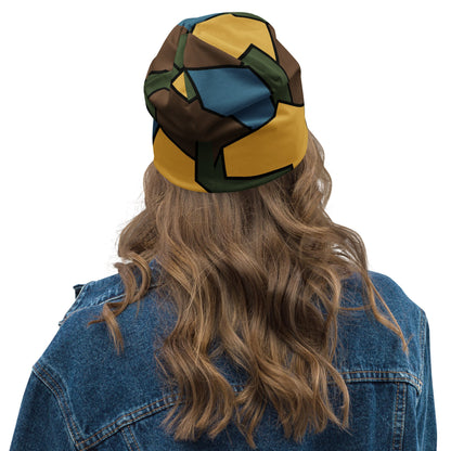 German WW1 Turtle Shell Trench Stahlhelm v2 CAMO Beanie