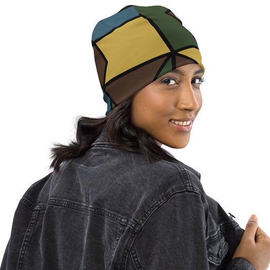 German WW1 Turtle Shell Trench Stahlhelm v2 CAMO Beanie Beanies