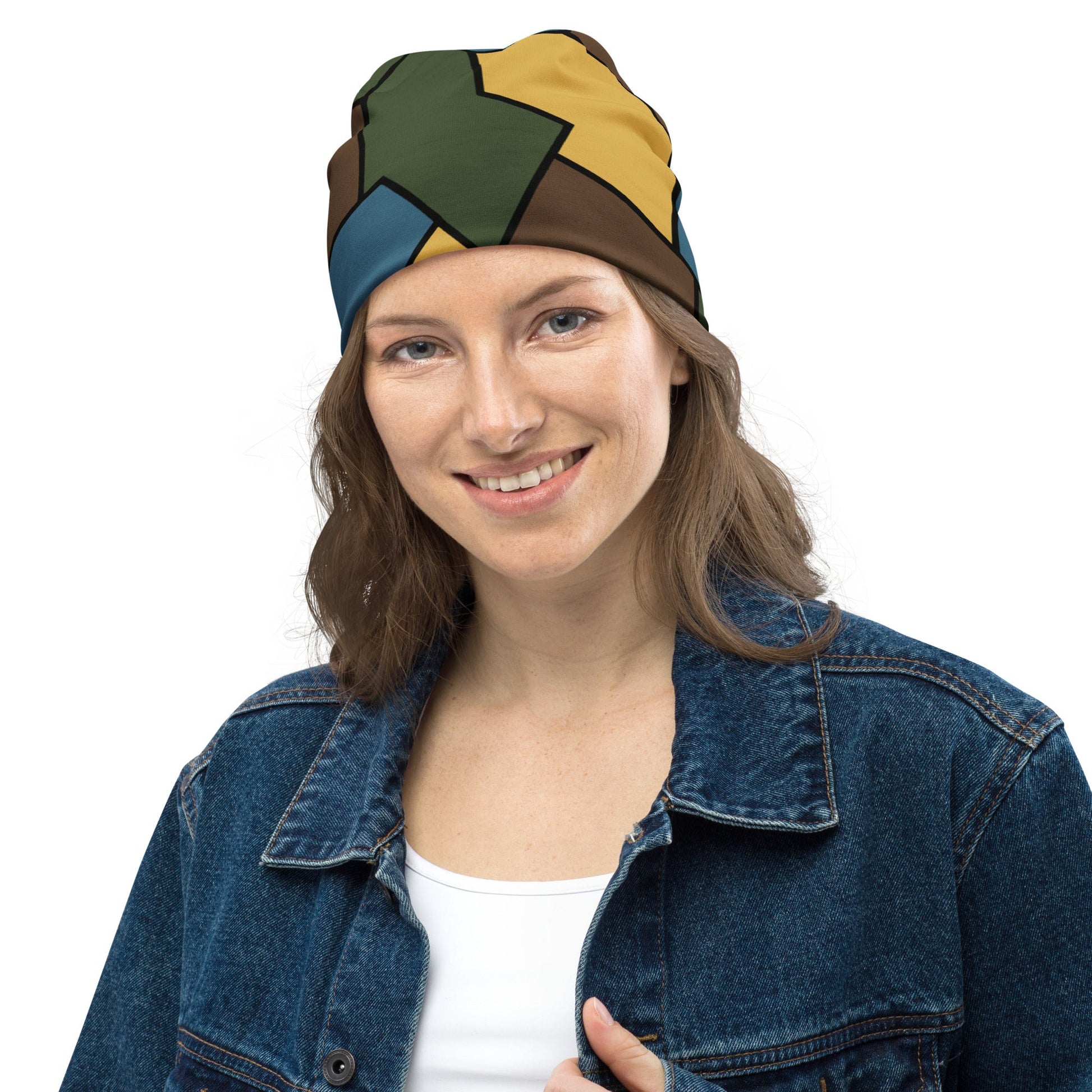 German WW1 Turtle Shell Trench Stahlhelm v2 CAMO Beanie