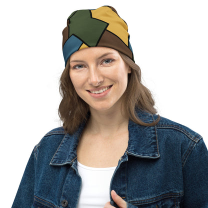 German WW1 Turtle Shell Trench Stahlhelm v2 CAMO Beanie