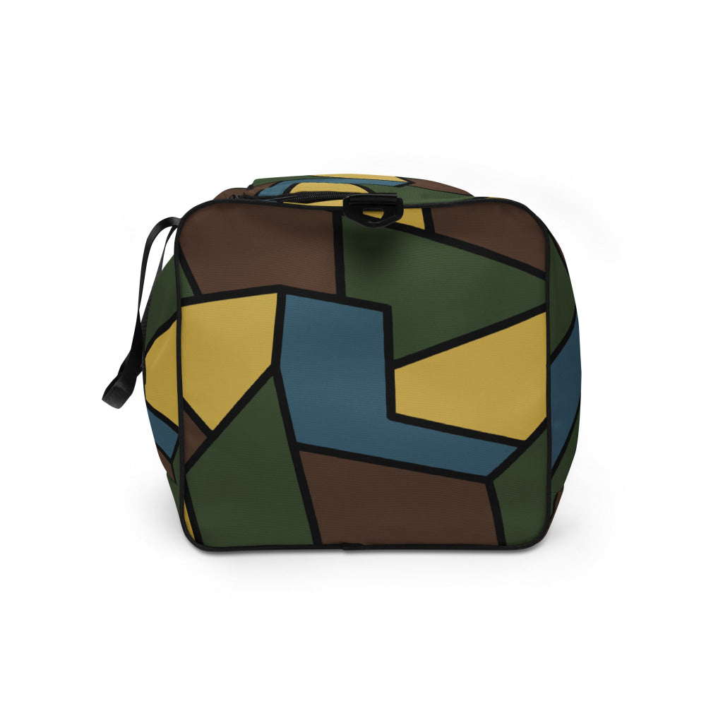 German WW1 Turtle Shell Trench Stahlhelm v2 CAMO Duffle bag - Bag