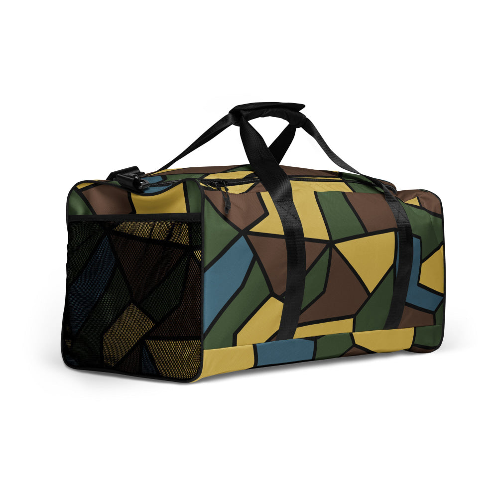 German WW1 Turtle Shell Trench Stahlhelm v2 CAMO Duffle bag - Bag