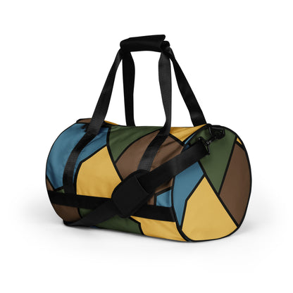 German WW1 Turtle Shell Trench Stahlhelm v2 CAMO Gym Bag