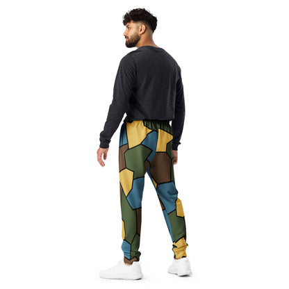 German WW1 Turtle Shell Trench Stahlhelm v2 CAMO Mens Joggers