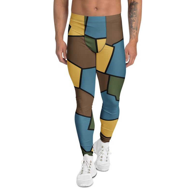 Turtle Shell Stahlhelm Sky CAMO Mens Leggings - XS - Men