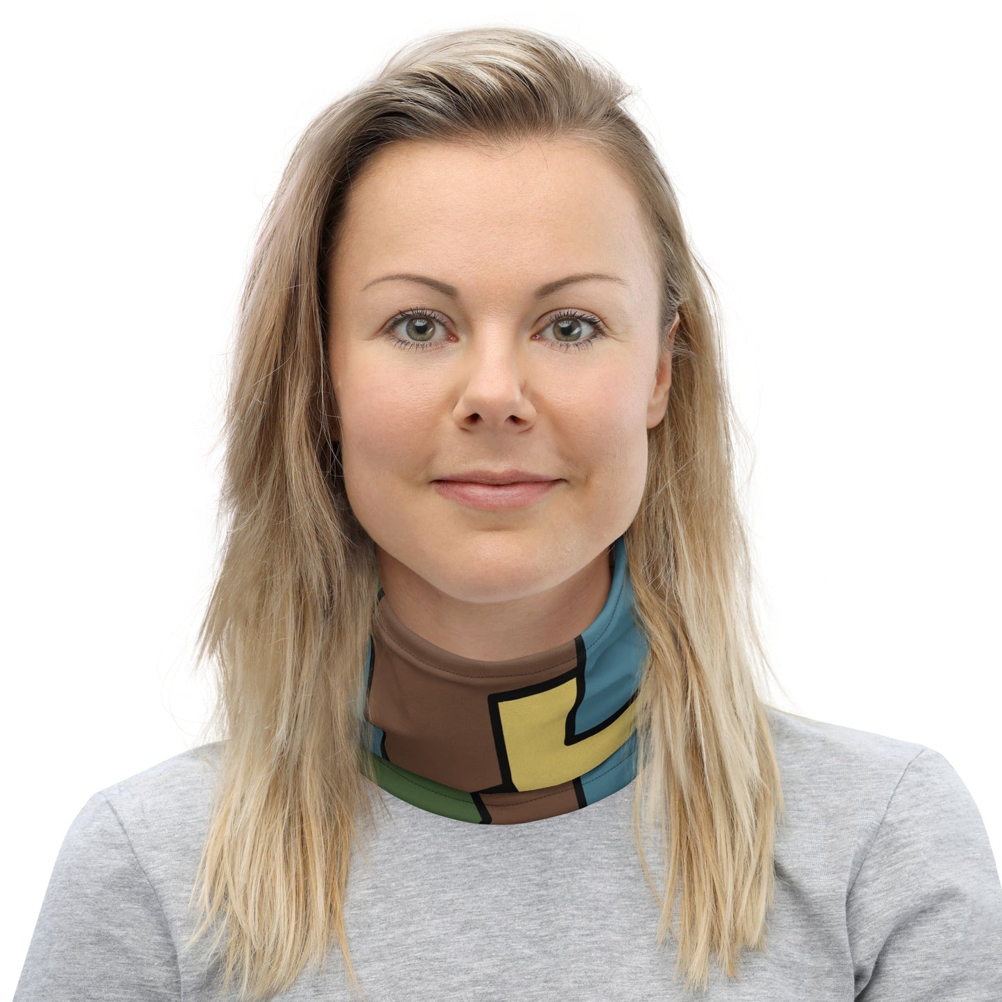 German WW1 Turtle Shell Trench Stahlhelm v2 CAMO Neck Gaiter Gaiters