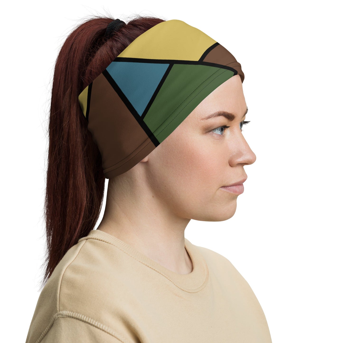 German WW1 Turtle Shell Trench Stahlhelm v2 CAMO Neck Gaiter Gaiters