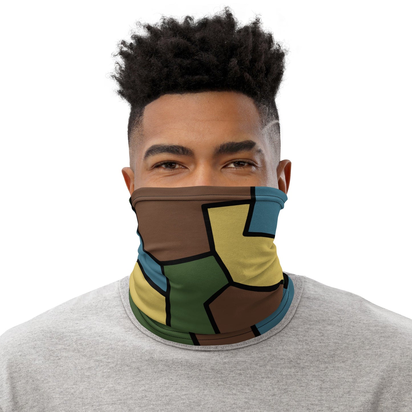 German WW1 Turtle Shell Trench Stahlhelm v2 CAMO Neck Gaiter Gaiters