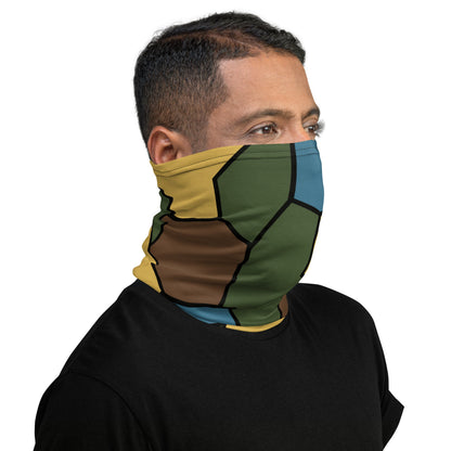 German WW1 Turtle Shell Trench Stahlhelm v2 CAMO Neck Gaiter - Gaiters