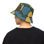 Turtle Shell Stahlhelm Sky CAMO Reversible Bucket Hat - Head