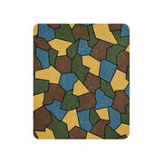 Turtle Shell Stahlhelm Sky CAMO Sherpa Blanket