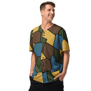 Turtle Shell Stahlhelm Sky CAMO Unisex Baseball Jersey