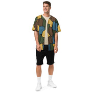 Turtle Shell Stahlhelm Sky CAMO Unisex Baseball Jersey