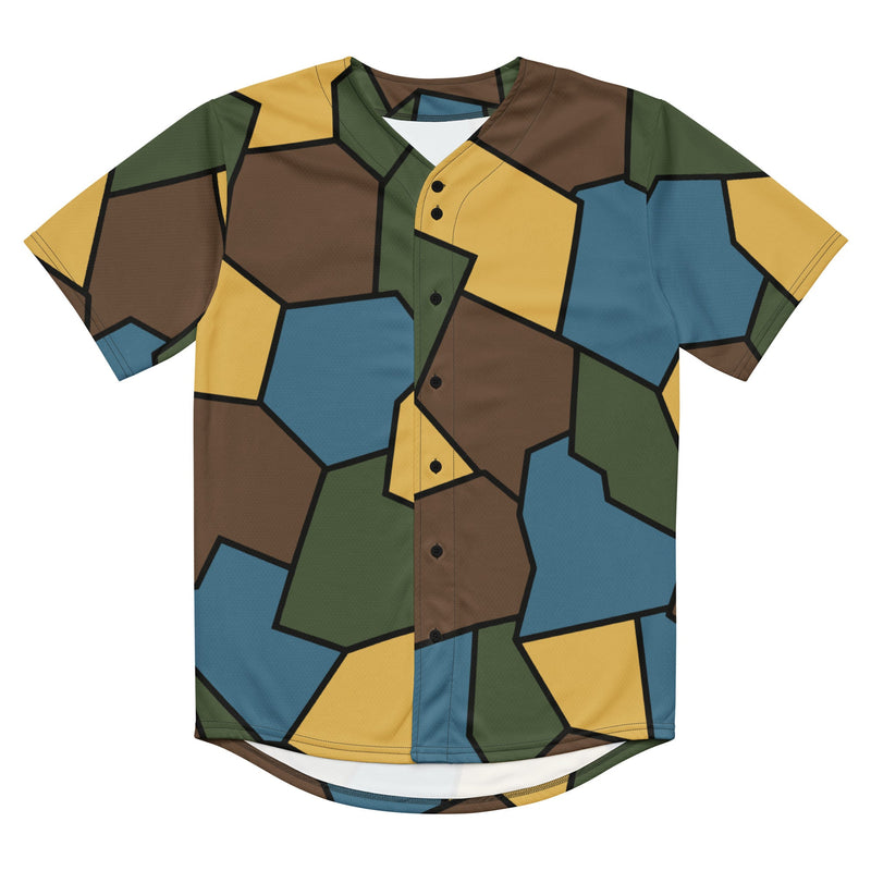 Turtle Shell Stahlhelm Sky CAMO Unisex Baseball Jersey