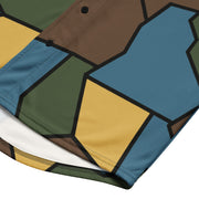 Turtle Shell Stahlhelm Sky CAMO Unisex Baseball Jersey