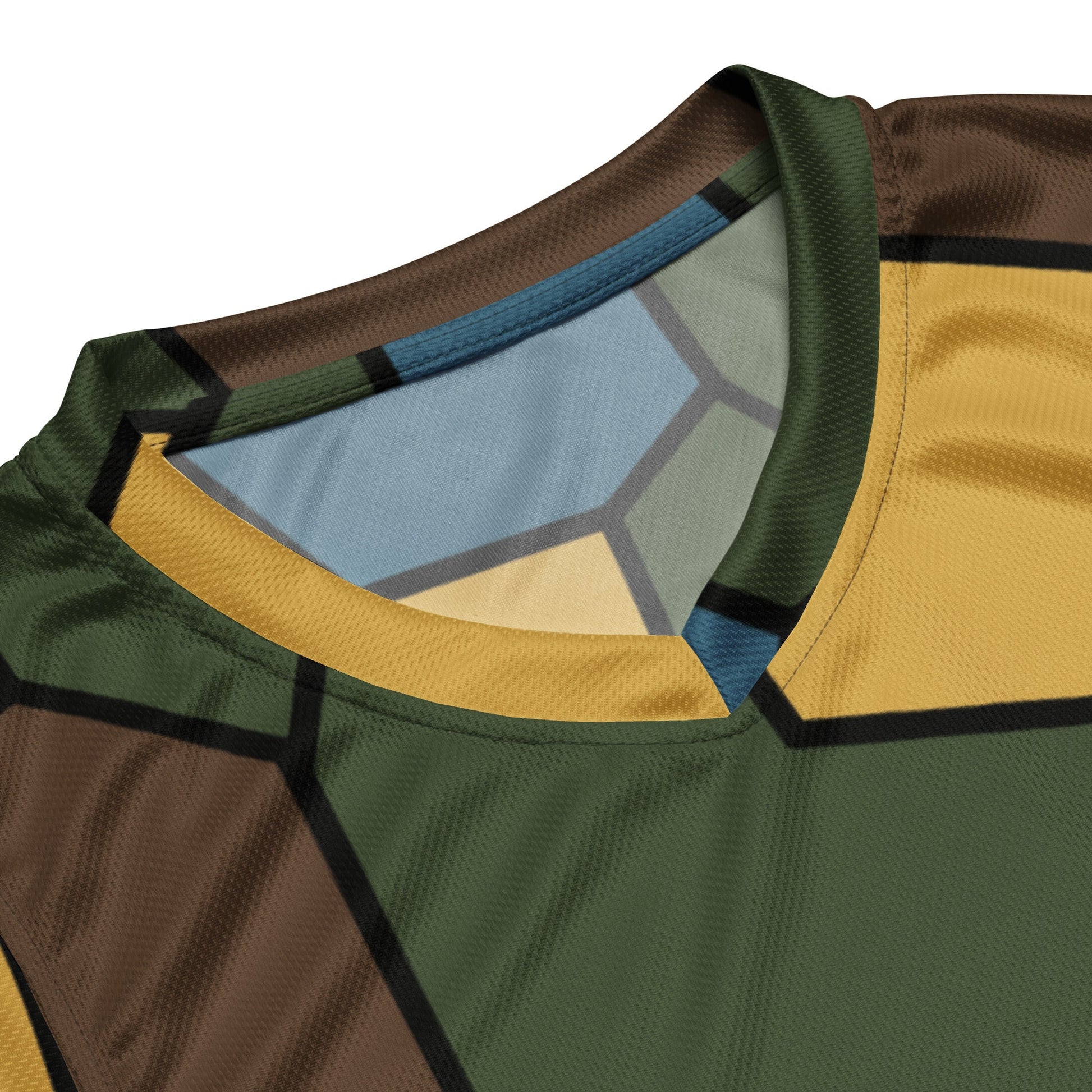 Turtle Shell Stahlhelm Sky CAMO Unisex Basketball Jersey