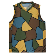 Turtle Shell Stahlhelm Sky CAMO Unisex Basketball Jersey