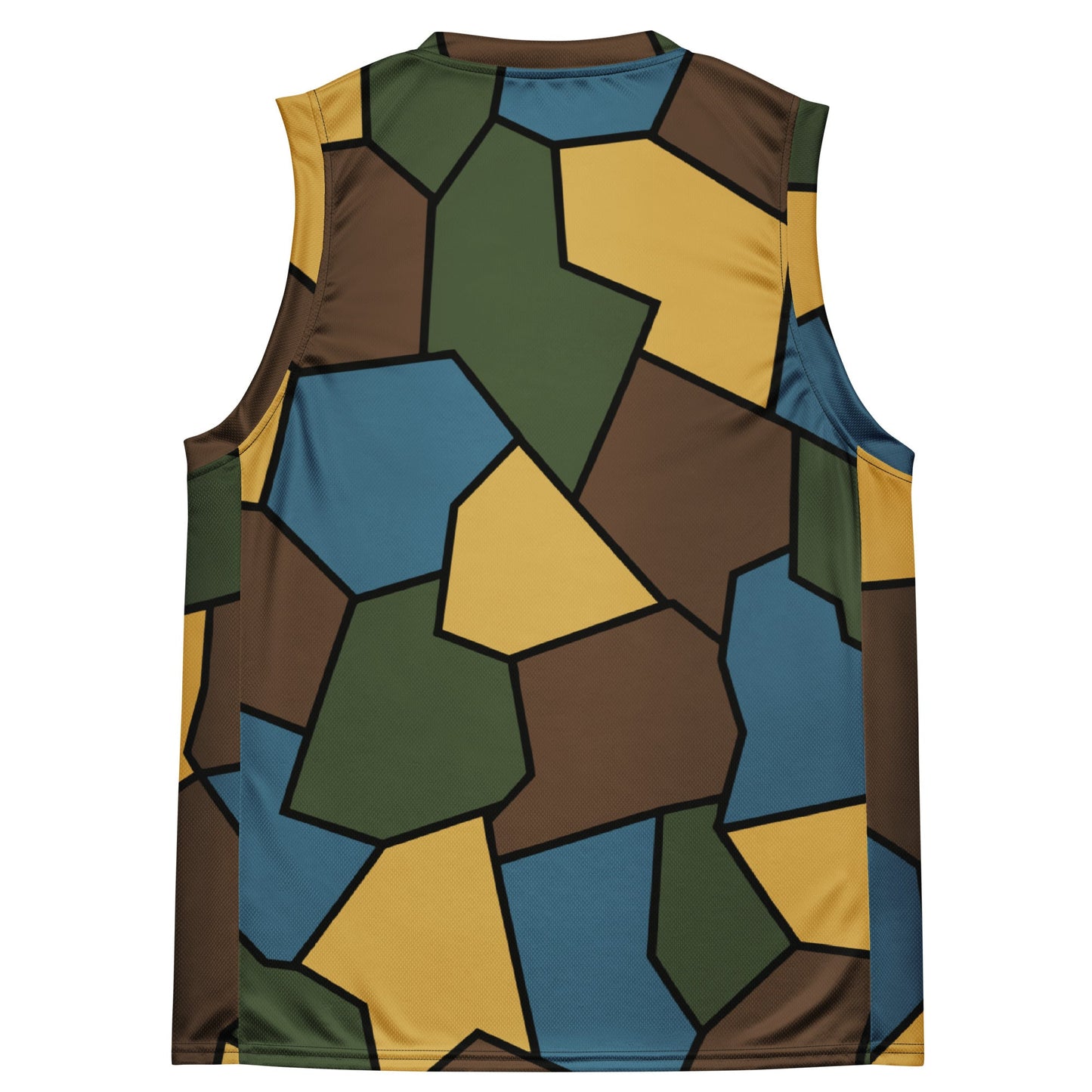 Turtle Shell Stahlhelm Sky CAMO Unisex Basketball Jersey