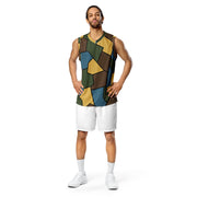 Turtle Shell Stahlhelm Sky CAMO Unisex Basketball Jersey