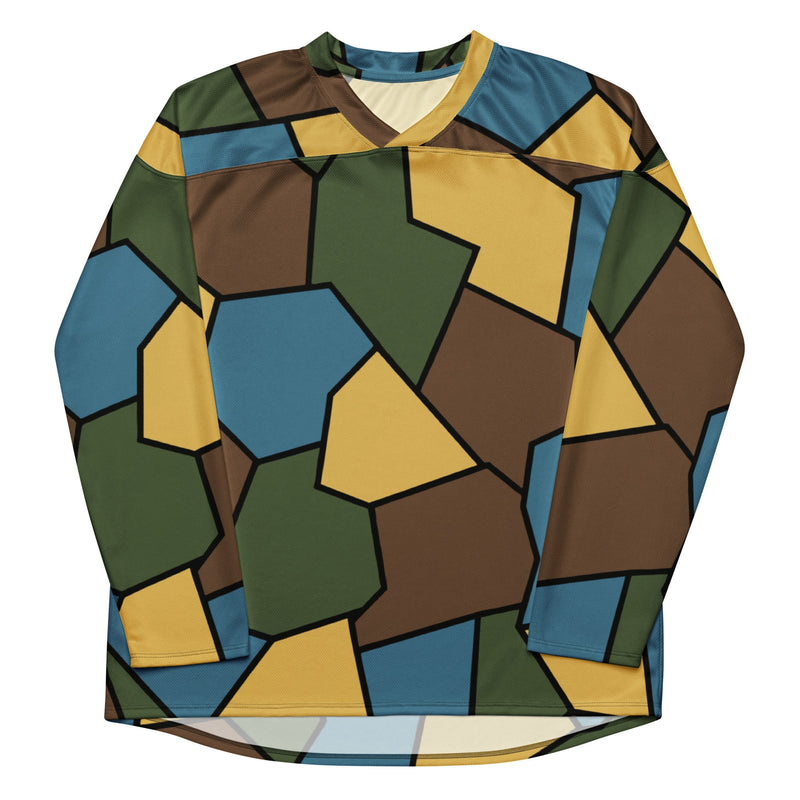 Turtle Shell Stahlhelm Sky CAMO Unisex Hockey Fan Jersey
