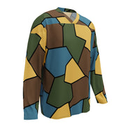 Turtle Shell Stahlhelm Sky CAMO Unisex Hockey Fan Jersey