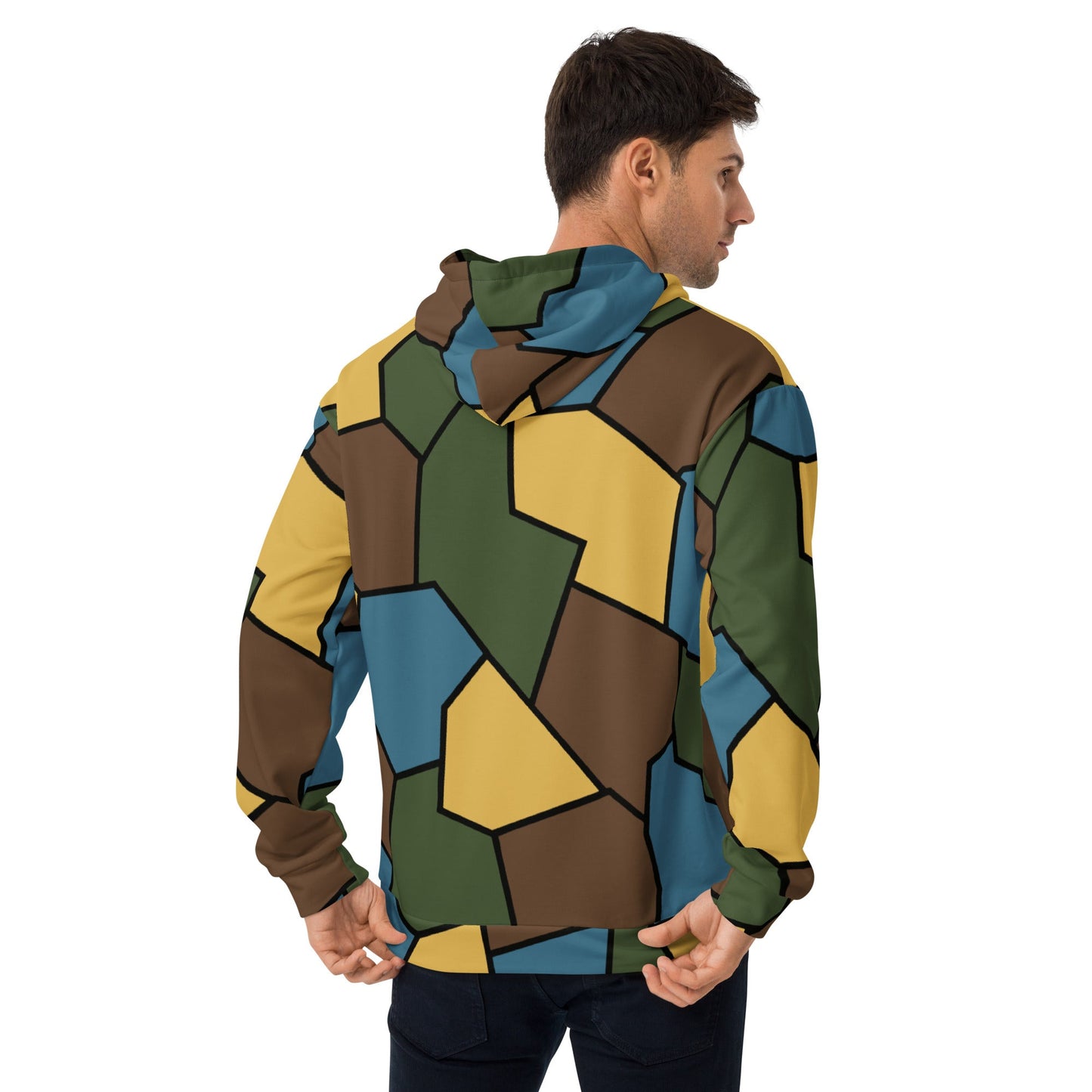 German WW1 Turtle Shell Trench Stahlhelm v2 CAMO Unisex Hoodie