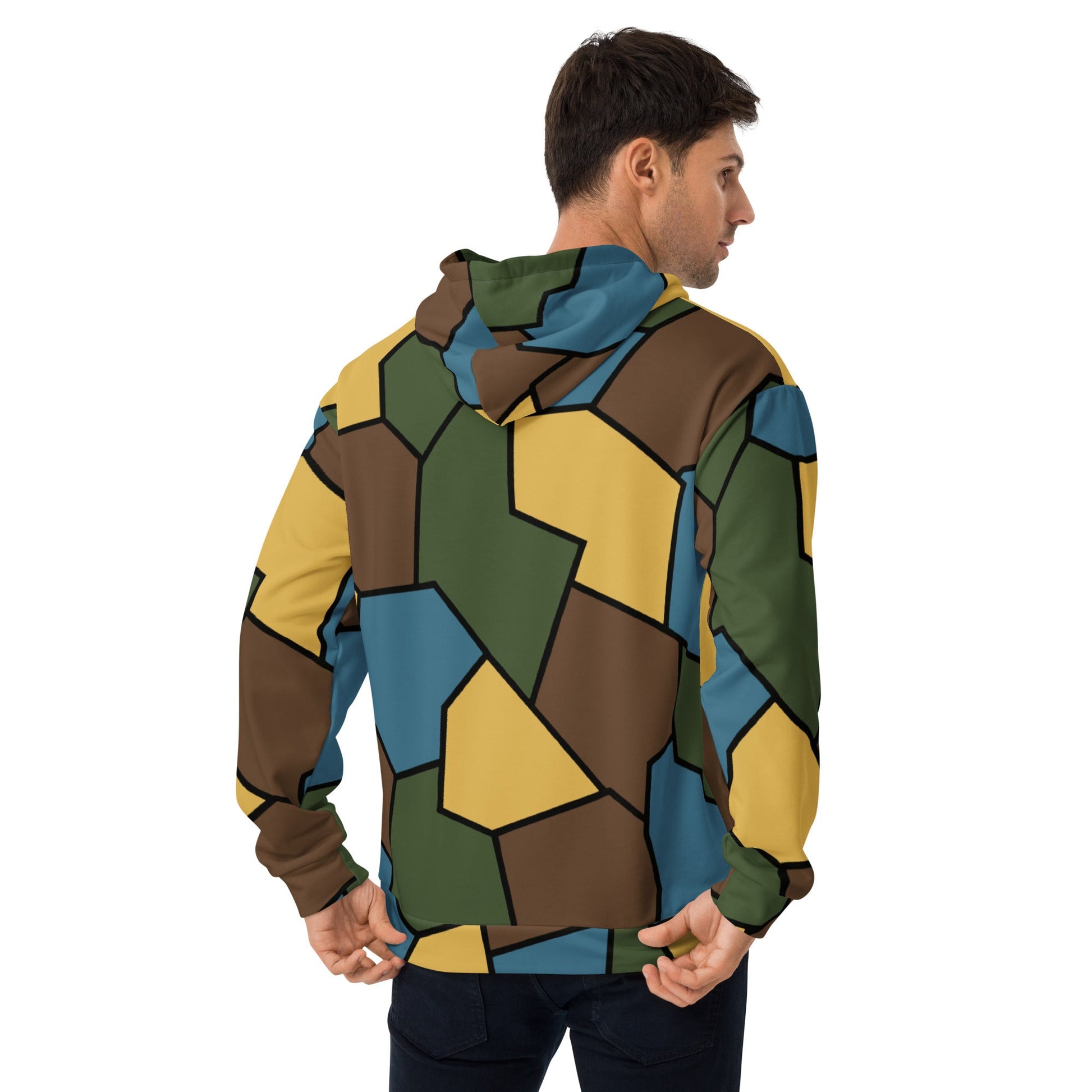 German WW1 Turtle Shell Trench Stahlhelm v2 CAMO Unisex Hoodie