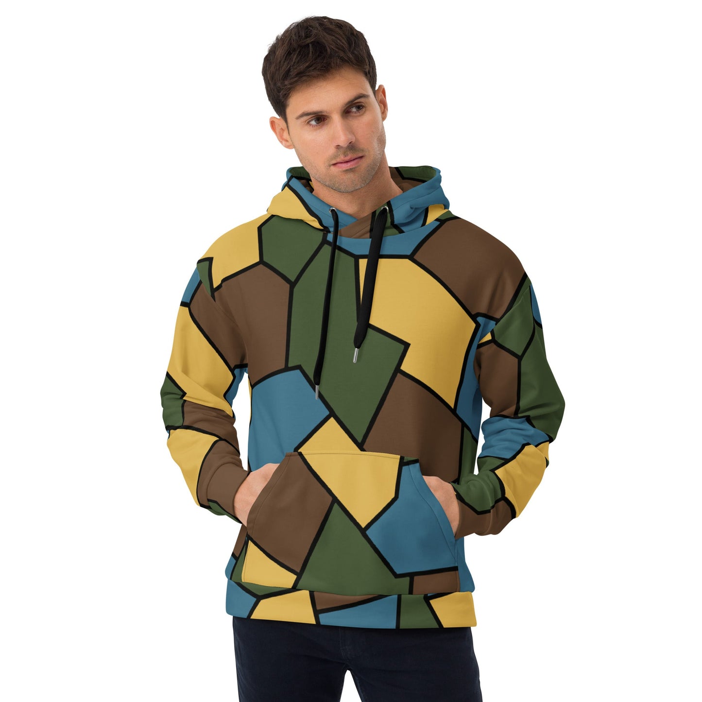 German WW1 Turtle Shell Trench Stahlhelm v2 CAMO Unisex Hoodie - 2XS