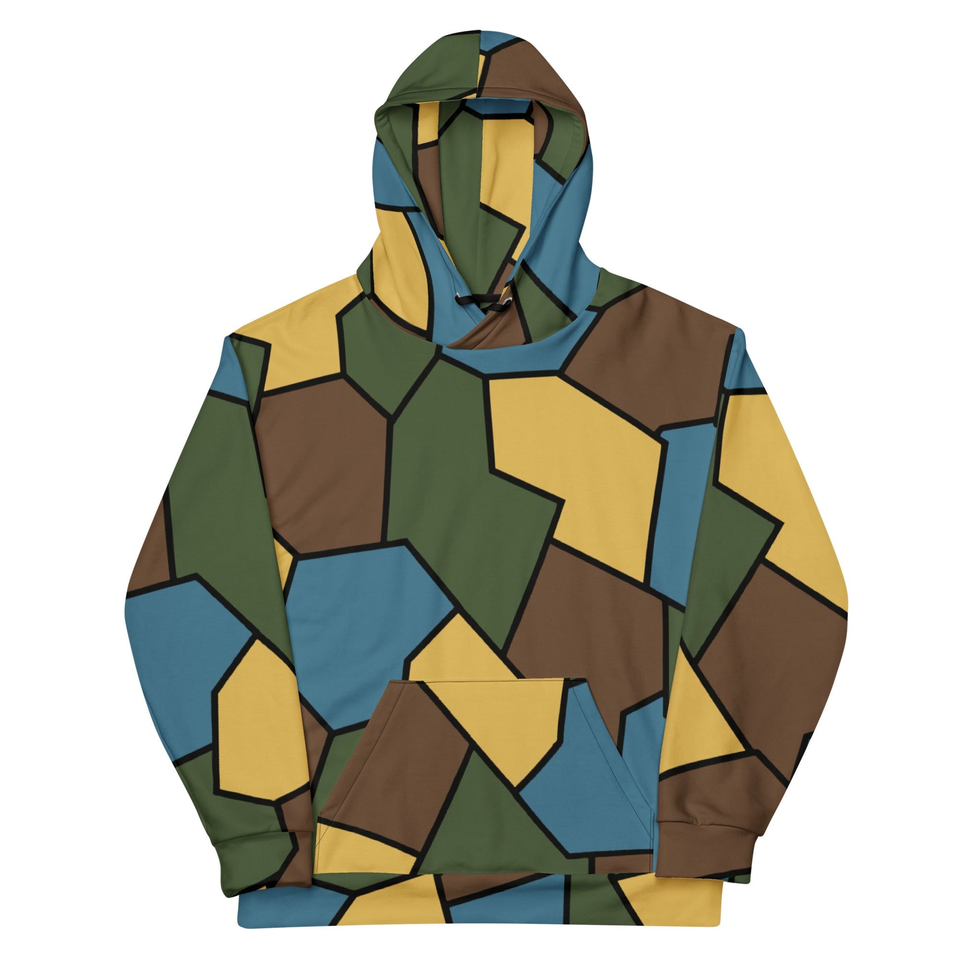 German WW1 Turtle Shell Trench Stahlhelm v2 CAMO Unisex Hoodie
