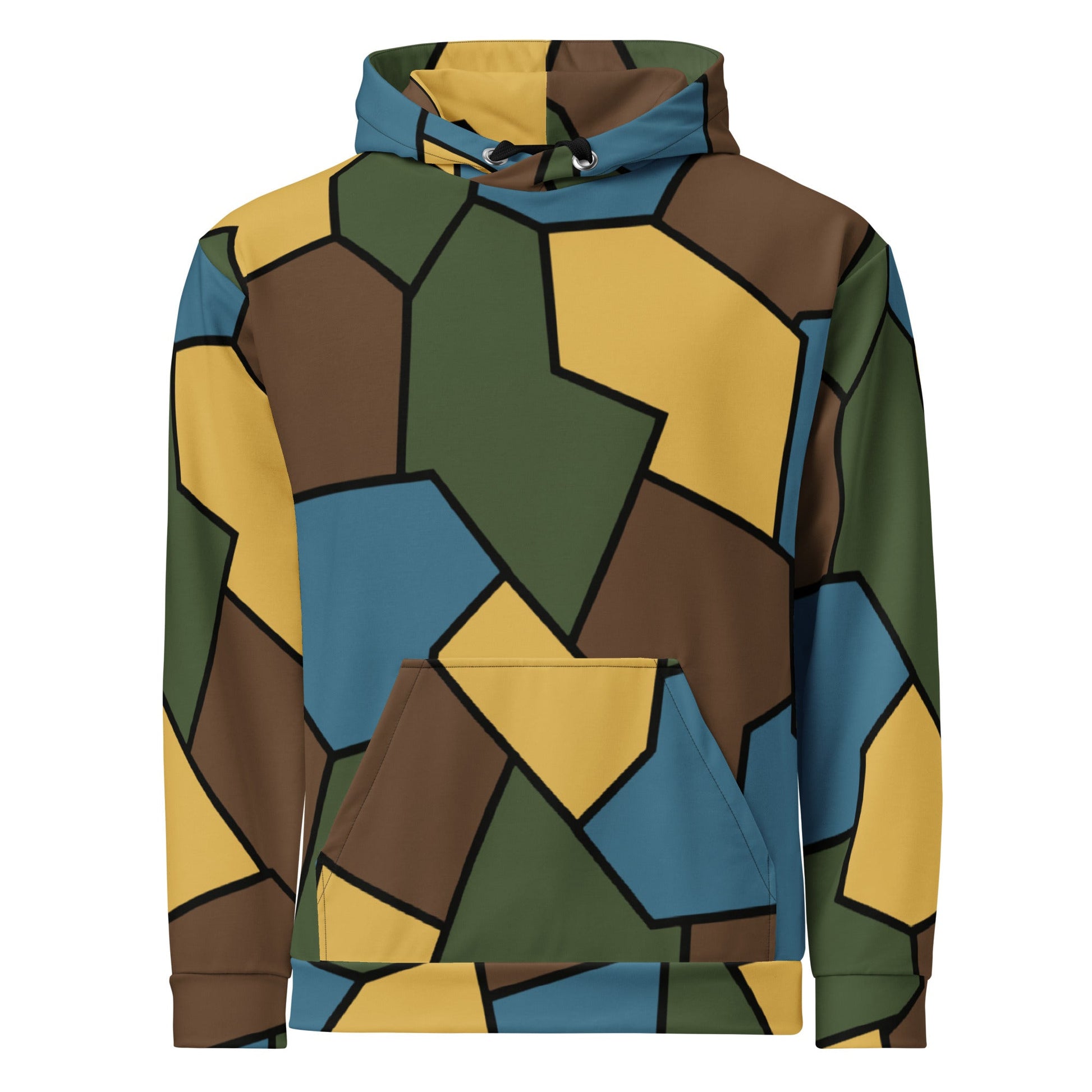 German WW1 Turtle Shell Trench Stahlhelm v2 CAMO Unisex Hoodie