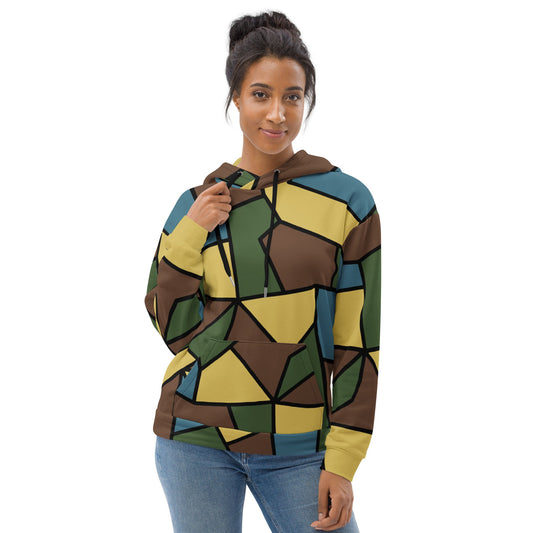 German WW1 Turtle Shell Trench Stahlhelm v2 CAMO Unisex Hoodie - Hoodies