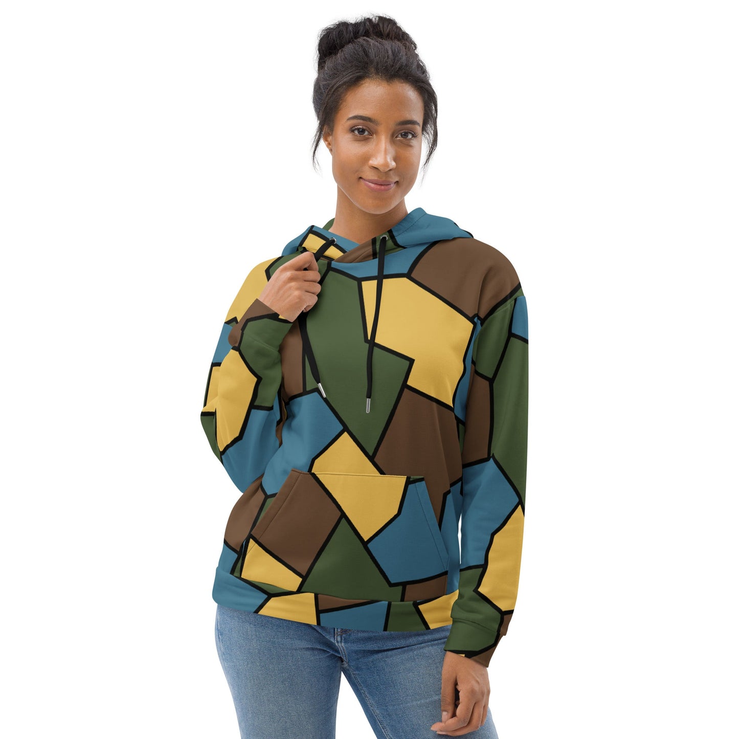 German WW1 Turtle Shell Trench Stahlhelm v2 CAMO Unisex Hoodie