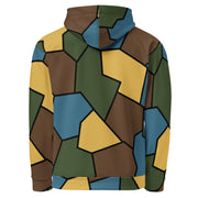 Turtle Shell Stahlhelm Sky CAMO Unisex Hoodie