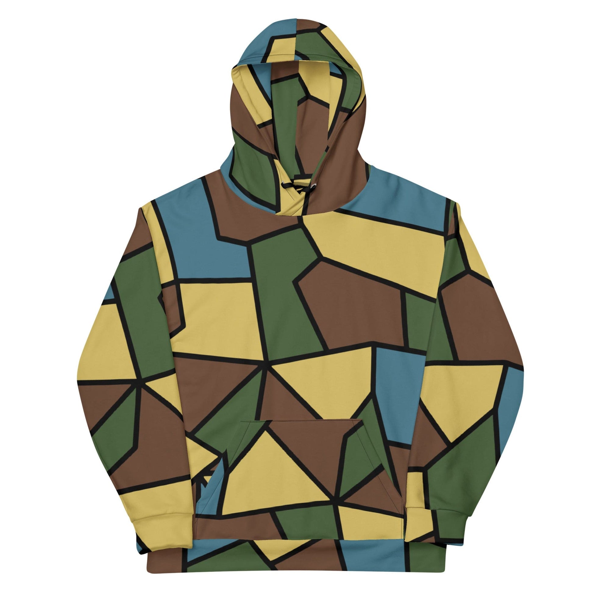 German WW1 Turtle Shell Trench Stahlhelm v2 CAMO Unisex Hoodie